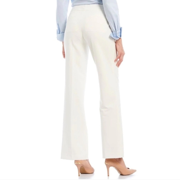 Calvin Klein Classic Fit White Trousers Size 8 - Picture 2 of 16